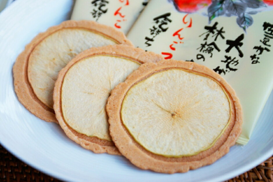 《新年送禮》信州長野 蘋果乙女 蘋果煎餅 和菓子【16入】