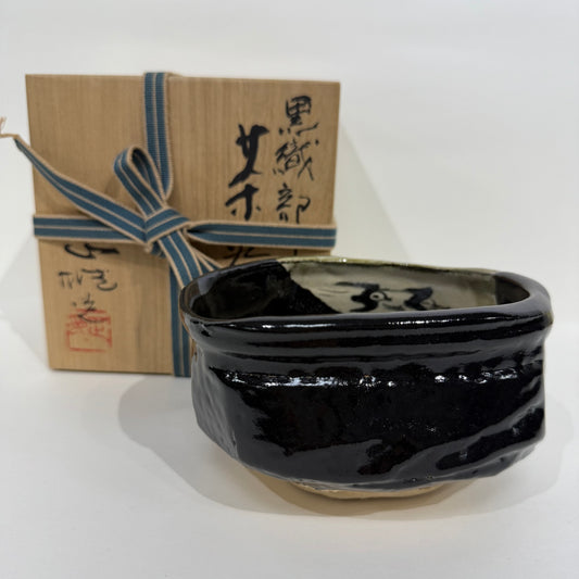 SBKTB73 黑織部 茶碗