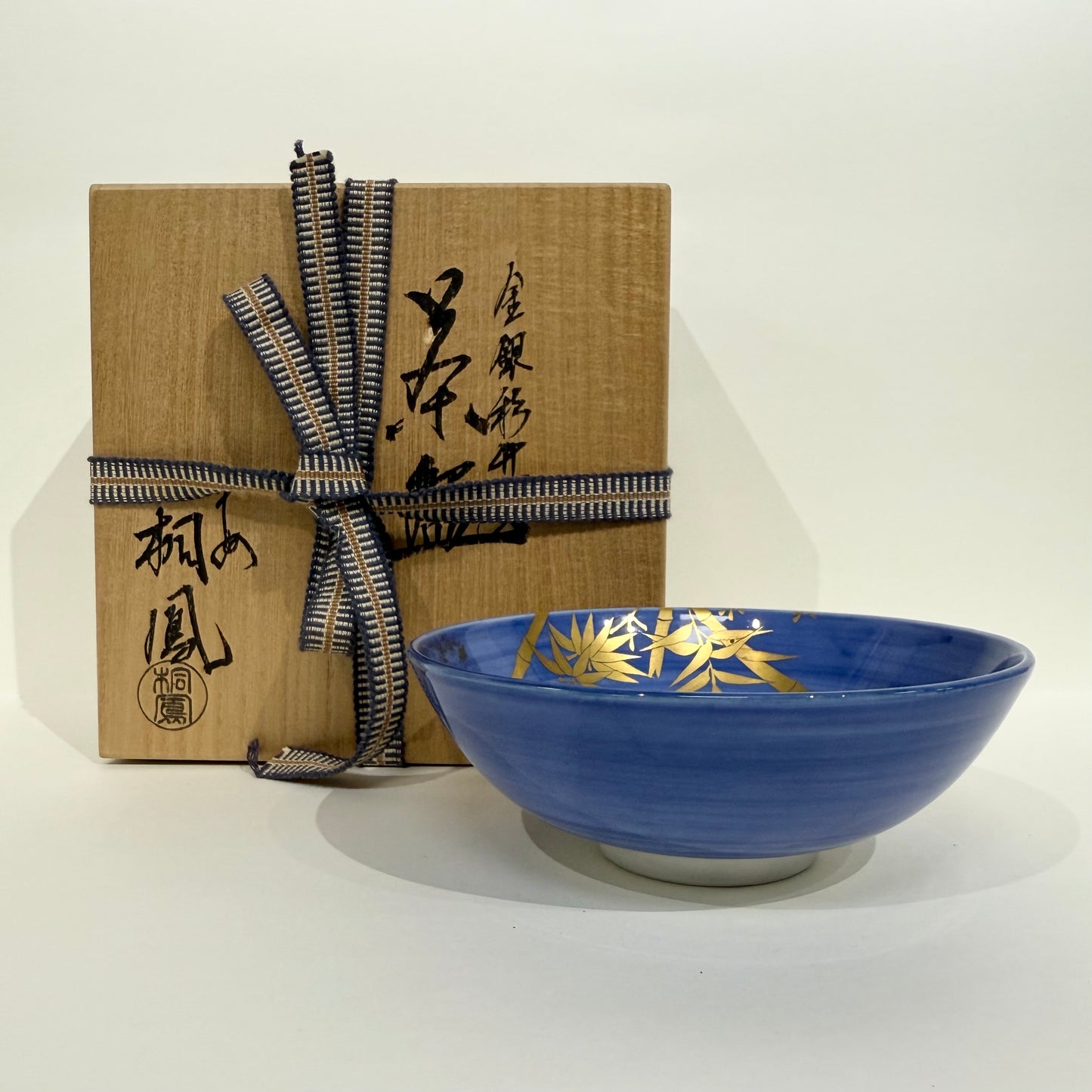 SBKTB112  金銀彩竹茶盌