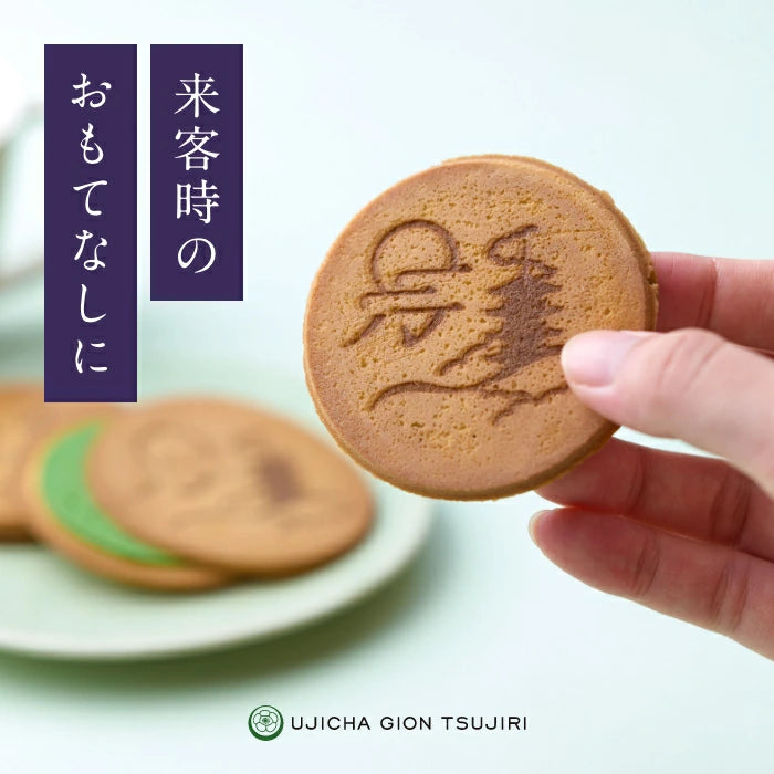 《新年送禮》祇園辻利 和菓子 日式抹茶窩夫餅 【9入】